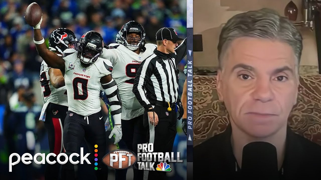 Texans’ Azeez Al-Shaair likely to earn fine for hit on Sam Darnold | Pro Football Talk | NFL on NBC