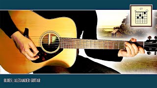 Country Blues (Chords | Rhythm) Key of G7 | Guitar Lesson