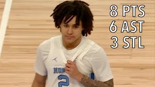 Elliot Cadeau (8 PTS, 6 AST, 3 STL) vs Florida State | 2024 ACC Tournament