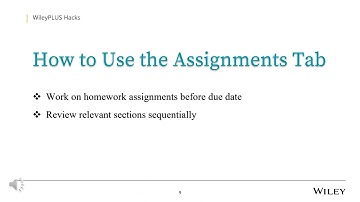 Using WileyPLUS to Prepare for an Exam