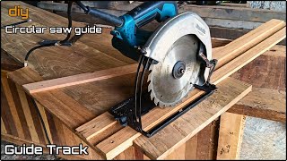 Circular Saw Guide // Simple tool Angled ruler Rail Track Saw