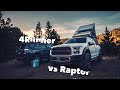Cold Weather Camping Ford Raptor And 4Runner
