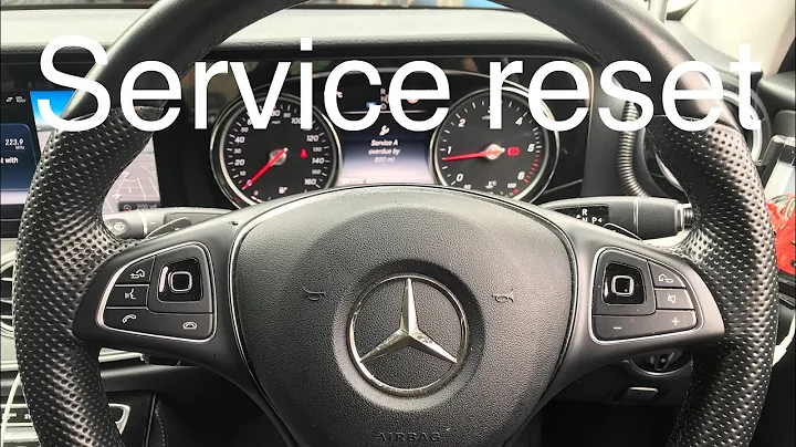 Mercedes E-Class | Service Reset | 2018 W213