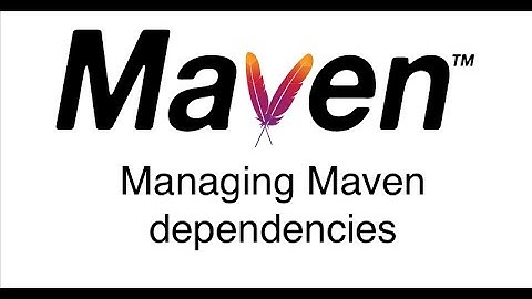 How does Maven handle project dependencies?