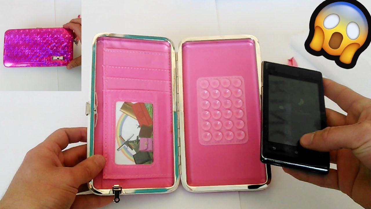 Cartera De Dama Con Porta Celular - YouTube