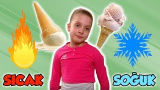 Nazlı Sıcak Soğuk Oyunu Oynadı, Renkli Dondurmaları Buldu Selena Lol Bebek 41. Bölüm Oyuncu Sobi