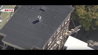 Construction worker suffers life-threatening injuries after falling from Boston building