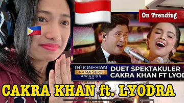 (Reaction) Cakra Khan Feat Lyodra - Seluruh Cinta | INDONESIAN DRAMA SERIES AWARDS