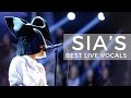 Sia's Best Live Vocals