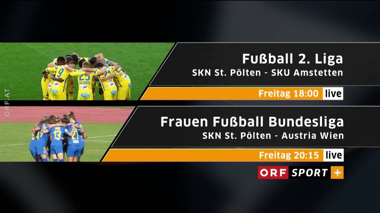 ORF-Trailer spusu SKN-Doppel in der NV Arena