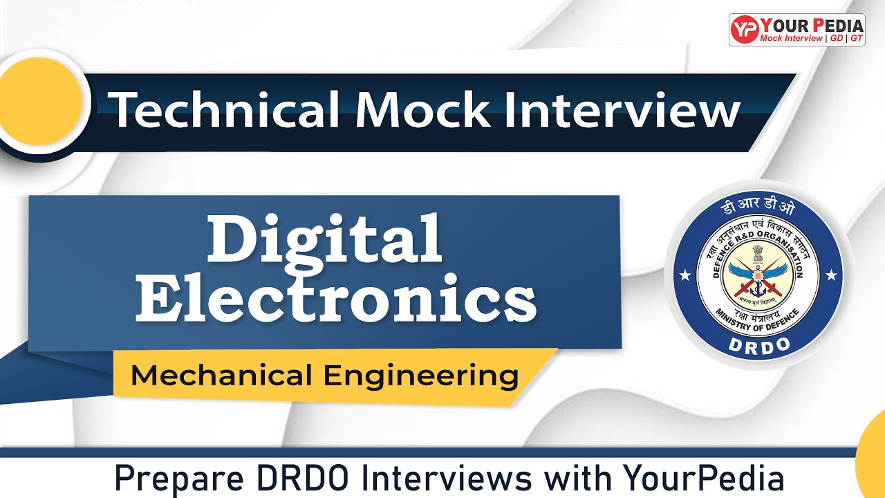 Digital Electronics Mock Interview for DRDO | CSE | Prepare DRDO Interviews with YourPedia
