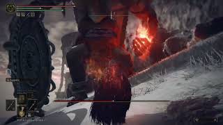 I Died But Still Killed Him Fire Giant Eye Elden Ring