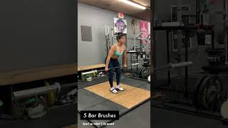 Empty Barbell Warm-up for Cleans