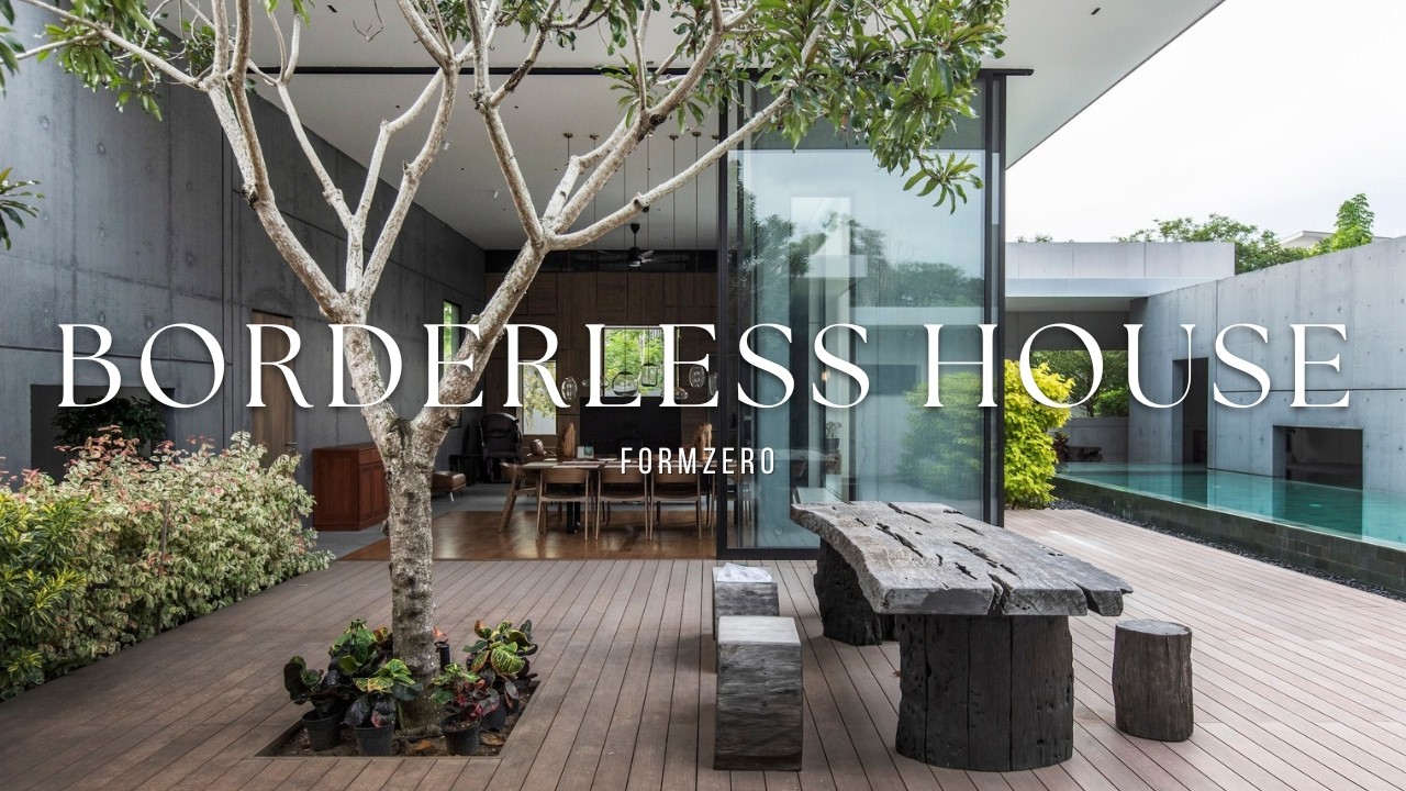 Дом без границ | Где архитектура растворяется в природе