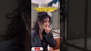 Shen Yue Makes Surprise Visit to Dylan Wang’s Office 😳🔥 #cdrama #dylanwang #dyshen #shenyue #kdrama