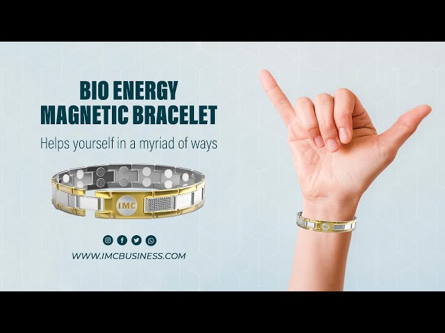 IMC Anti Radiation Bracelet | One Solution to Multiple Health Problems |  Magnetic Bracelet Benefits - YouTube