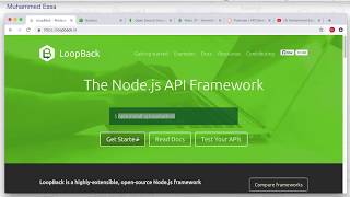 4  LoopBack JS install Profile