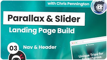 Landing Page Build (with Parallax) #3 - Nav & Header