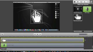 How I insert the large mouse pointer into my videos.