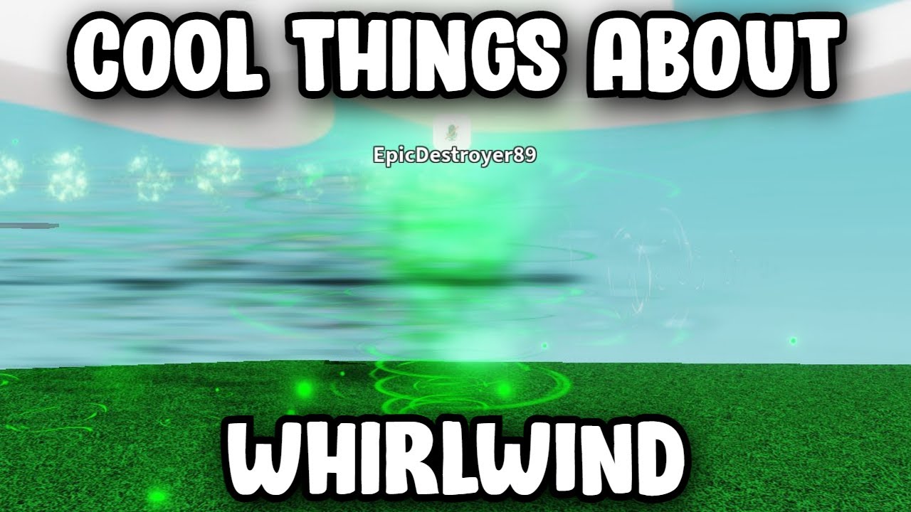 Cool THINGS About The New WHIRLWIND Glove | Roblox Slap Battles