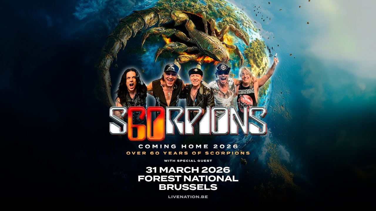 Scorpions: 60th Anniversary Tour - Forest National | 31.03.2026