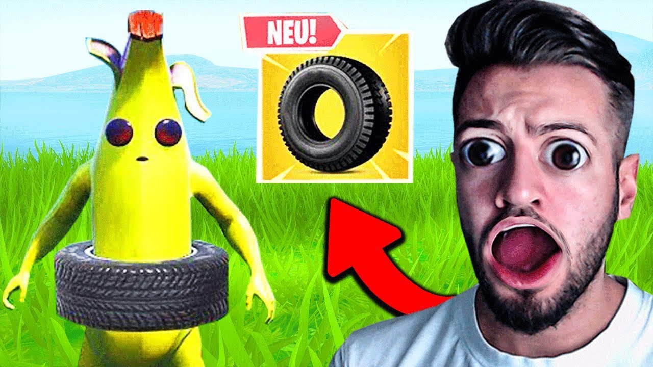Reaktion auf NEUES ITEM "The BOUNCY TIRE" in Fortnite ! YouTube