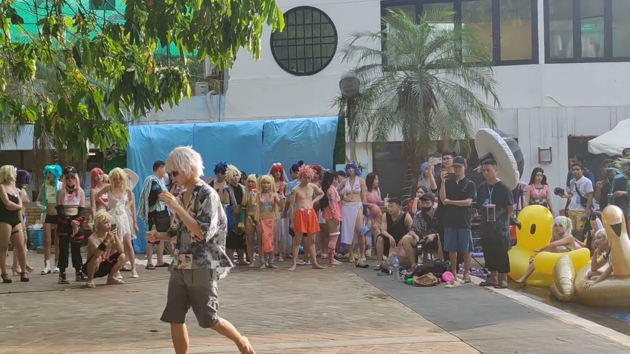 Pool Party 2023 cosplay catwalk