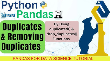 Duplicates And  Removing Duplicates In Pandas   Using duplicated & drop duplicates Function