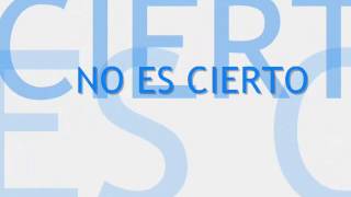 Danna Paola Y Noel Schajris - No Es Cierto - Video Lyrics Fan Made