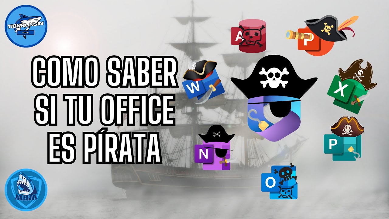 Como verificar si tu Office es PIRATA, FALSO u ORIGINAL 🏴‍☠️🦈🦈🦈