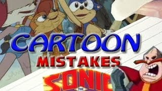 CARTOON MISTAKES : Sonic the Hegehog satam Series 2 #1/2