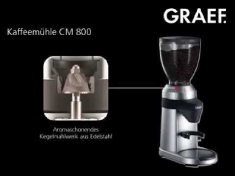 AMZCHEF Moulin à Café Électrique 160 W 30 Réglages De Mouture Grossière