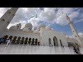 Sheikh Zayed Grand Mosque Walking tour 4k