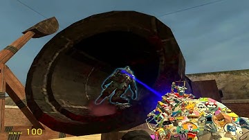 Gmod ragdoll slaughter (warning lots of gore)