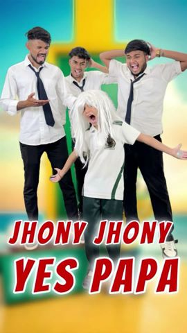 Jhony jhony Yes Papa 😂 #aaganwadikebacche #comedy #funny #jhonyjhonyyespapa #cartoon #dhonisir #56
