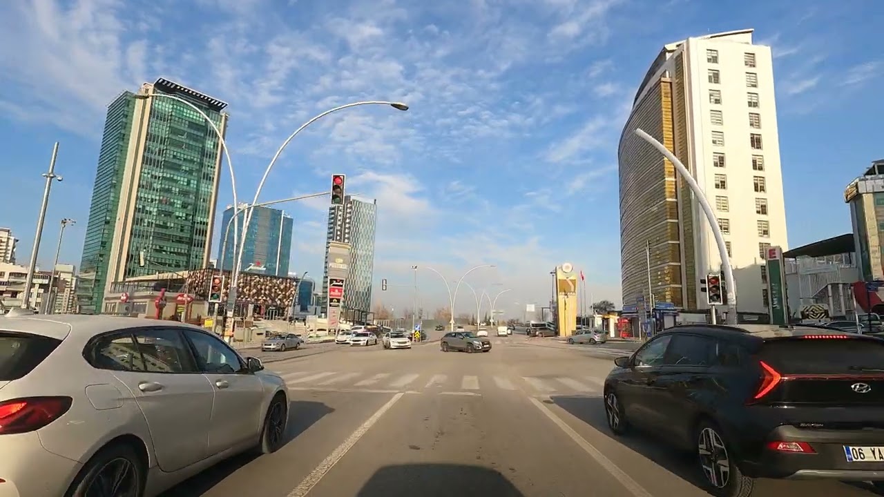 Ankara [4k60fps], 100.Yıl Pazarında Gezinti ve Pazar Yerinden Balgat İçine Sürüş