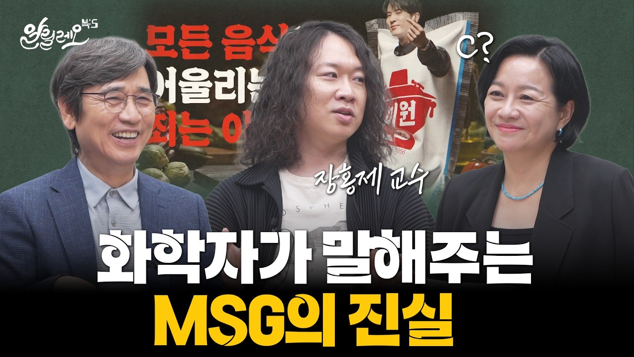 MSG는 정말 우리 몸에 해로울까? [화학 연대기] 2부 | 장홍제 교수 | 알릴레오 북스 시즌 7 11회