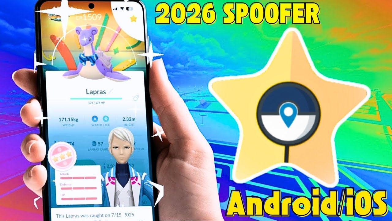 [2026] Best Spoofer for Pokemon Go on Android | Pokemon Go Spoofing With Joystick