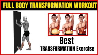 This Wall Workout Transform Your Body | Full Body Transformation Workout | 10 Minutes Workout