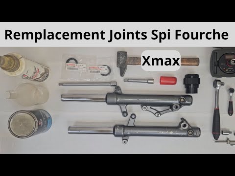 Comment Remplacer les Joints Spi de Fourche d'un Yamaha Xmax [Tuto n°27]