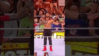 Roman reigns new world heavyweight champion 👆👆 😎😎#short#wweraw #wwesmackdown #viral#wwe #shorts