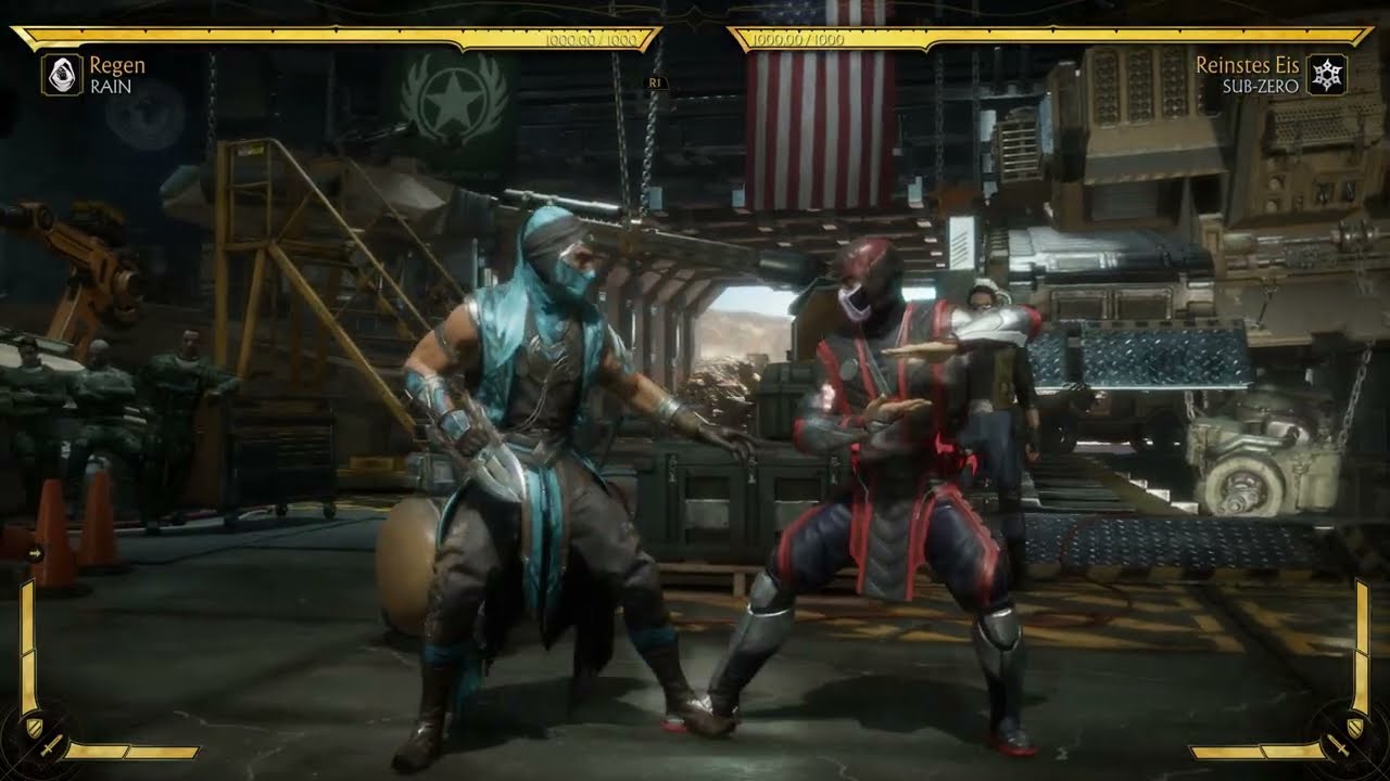 Mortal Kombat 11 Rain Crushing Blow Combo