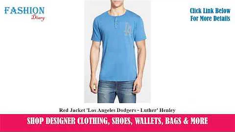 Red Jacket 'Los Angeles Dodgers - Luther' Henley