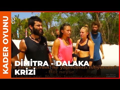 Dalaka - Dimitra Tartışması - Survivor 72. Bölüm