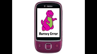 Barney Error T Mobile Tap Edition 16 Only