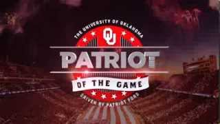 Patriot of the Game - Patriot Ford and The University of Oklahoma Honor our Heroes screenshot 5