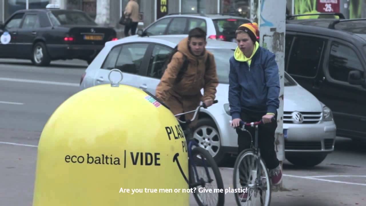 Talking Garbage Cans YouTube