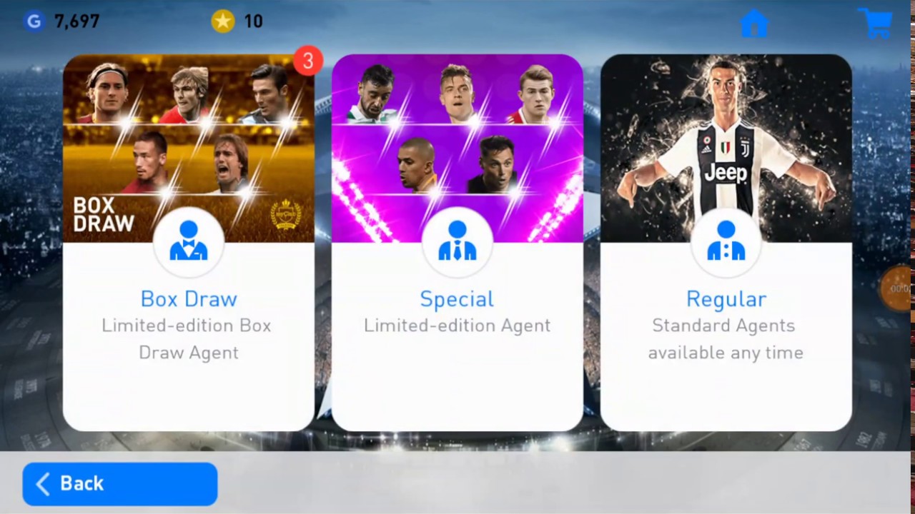 Legend - Italian Clubs box Draw PES 19 - YouTube
