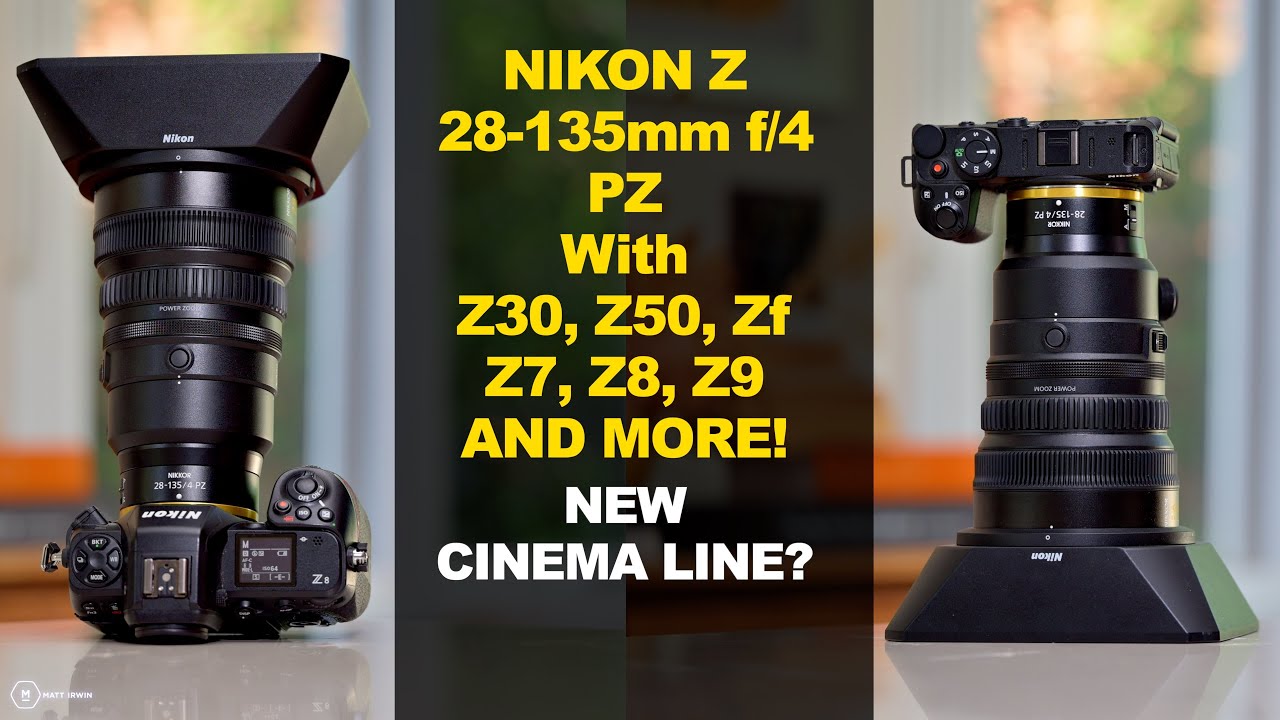Nikon 28-135mm f/4 PZ TRY ON - Ergo's & Aesthetic Look On Z's