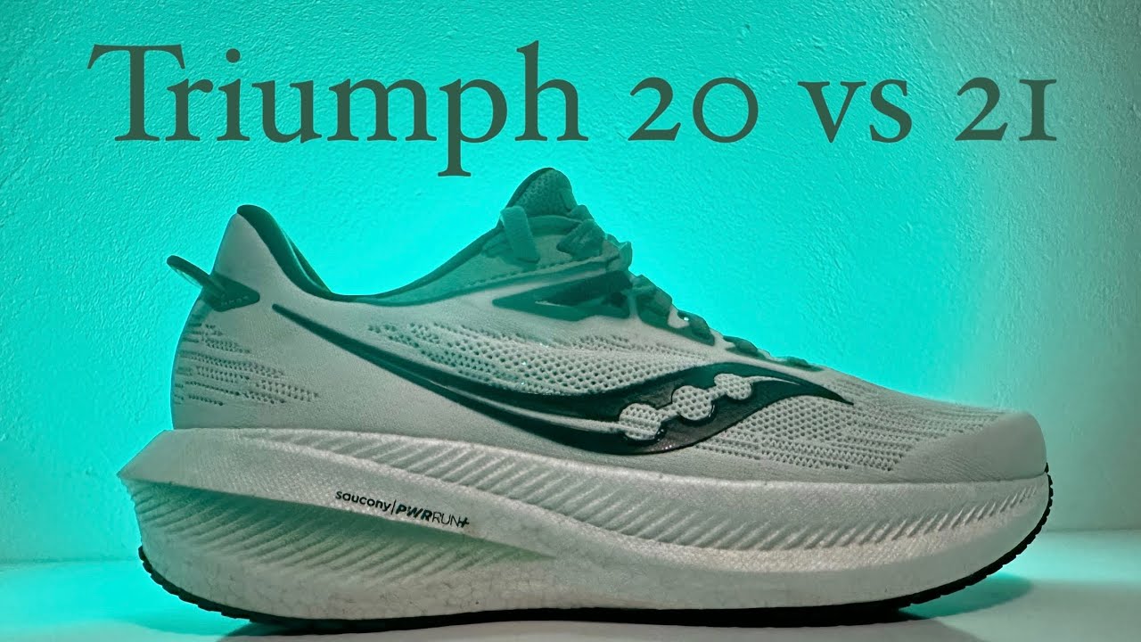 Changed plans - Saucony Triumph 20 vs 21 - YouTube